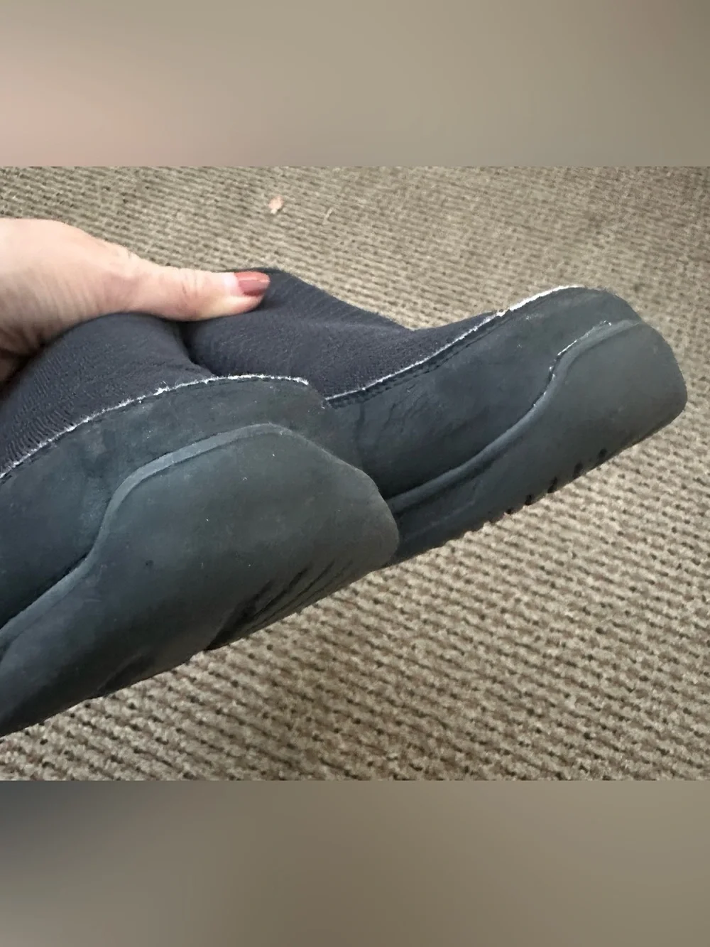 Skechers Men's Black Slip-On Comfort Loafers